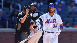 Next Story Image: Strike three, you win! Mets beat Marlins on bizarre play