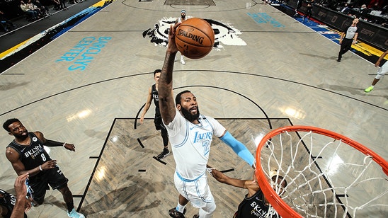 Andre Drummond comes up giant for the Lakers in win over Brooklyn