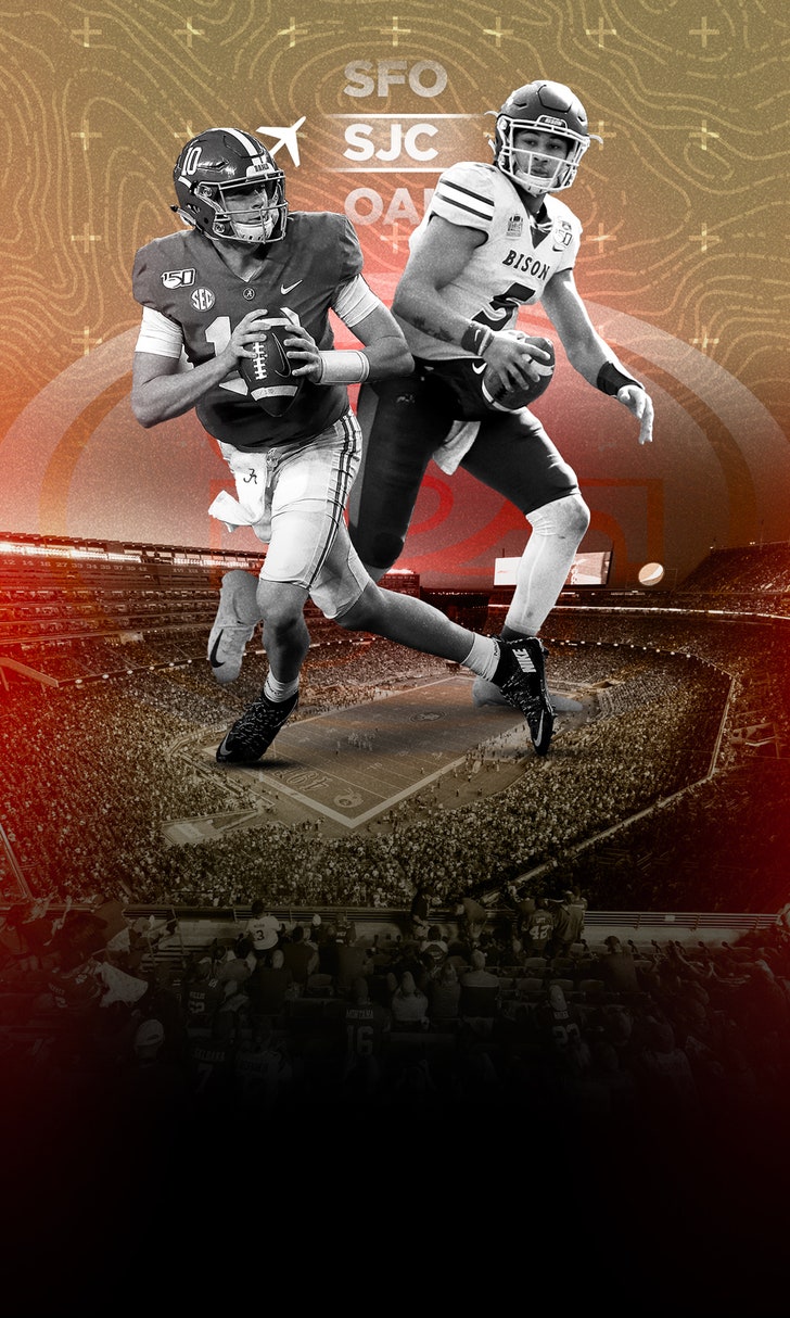 The San Francisco 49ers will reportedly draft Mac Jones or Trey Lance at No. 3