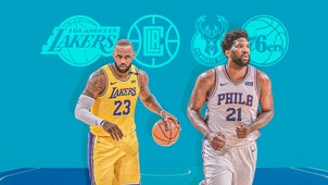 NEW YORK KNICKS Trending Image: Nick Wright gives his NBA playoff picks, with Lakers and Sixers in the Finals