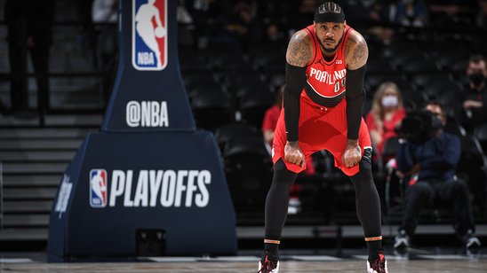 Carmelo Anthony's return to Denver is a cold one in Blazers' series vs. Nuggets