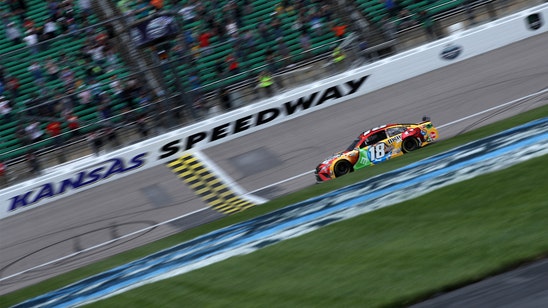 Kyle Larson dominates, but Kyle Busch comes out on top at Kansas Speedway