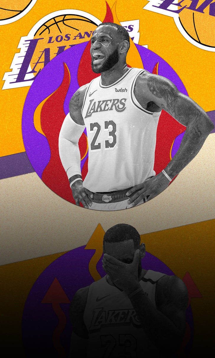 LeBron James rips play-in tournament after Lakers continue ...