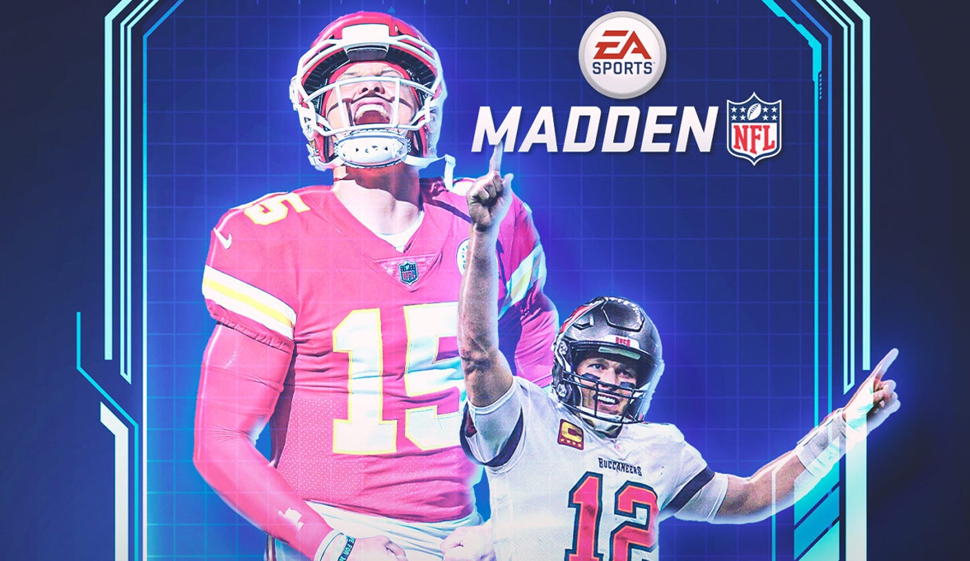 Madden NFL 22 cover features Patrick Mahomes, Tom Brady