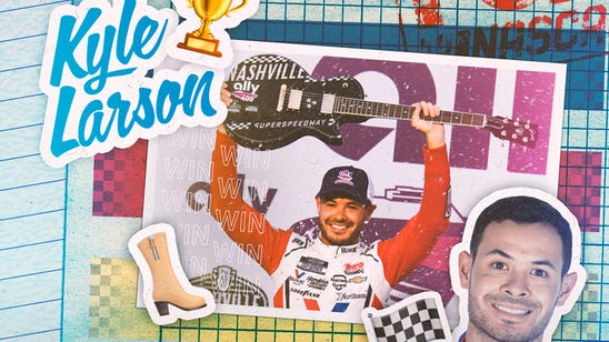 Kyle Larson wins again in inaugural Cup race at Nashville Superspeedway