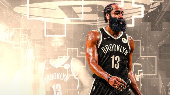 Nets star James Harden exits with hamstring injury early in Game 1