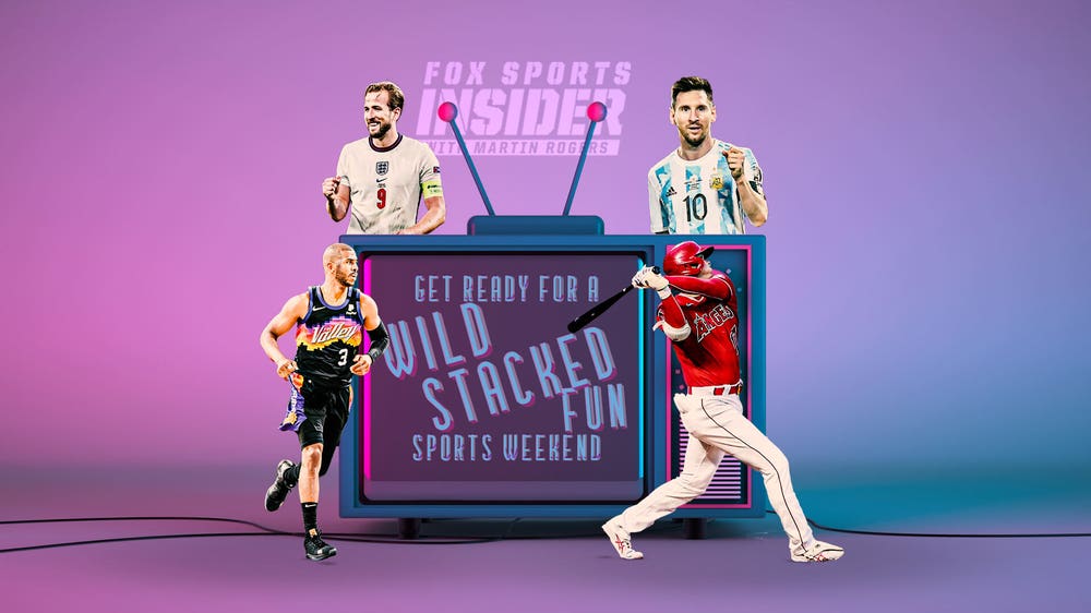 Get ready for a wild, fun, stacked sports weekend