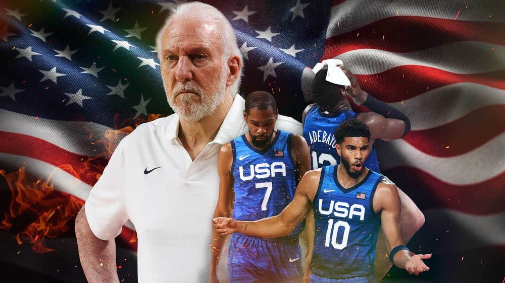 Questions flying as Team USA's men's basketball team opens Olympics on a whimper