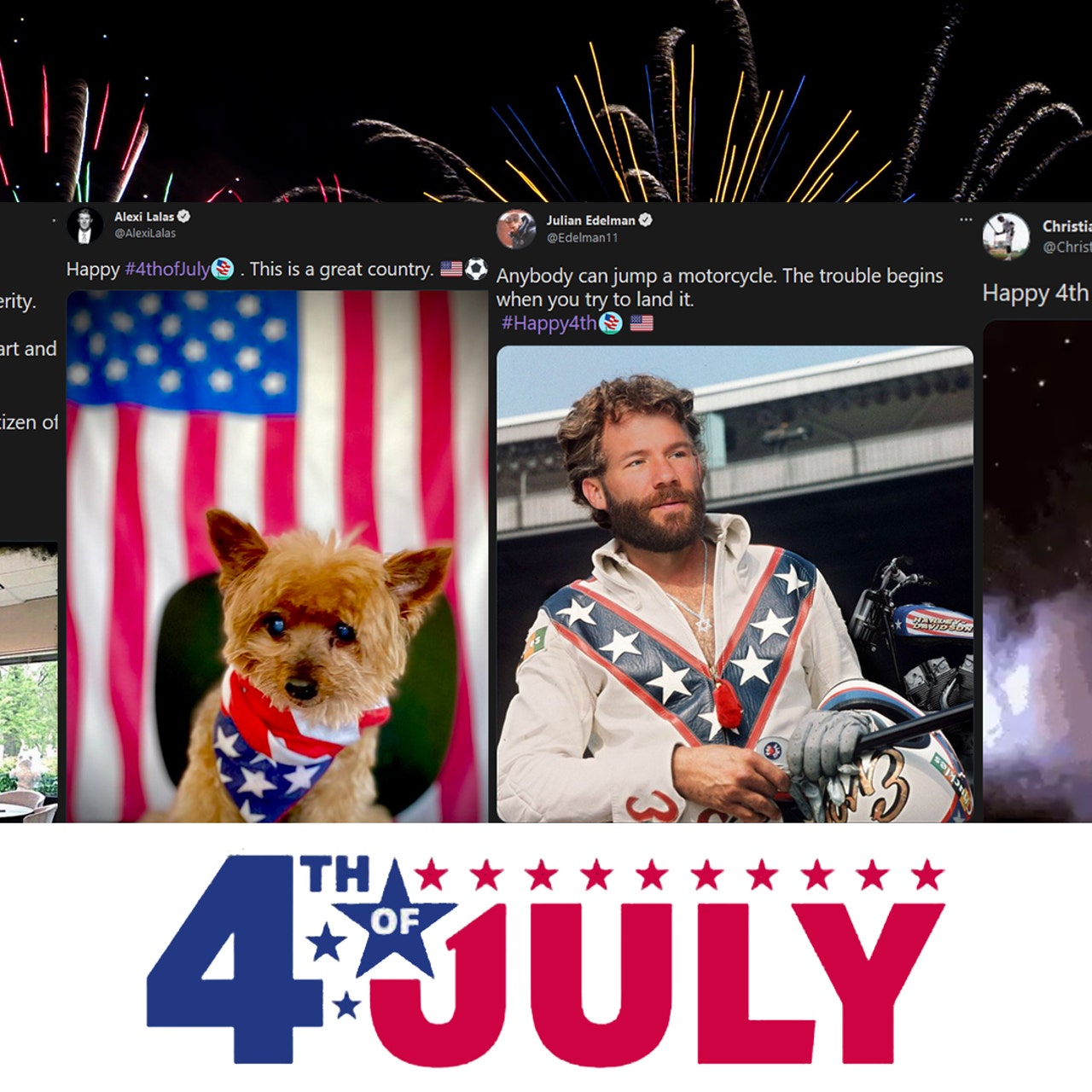The Sports World Celebrates Fourth Of July Fox Sports