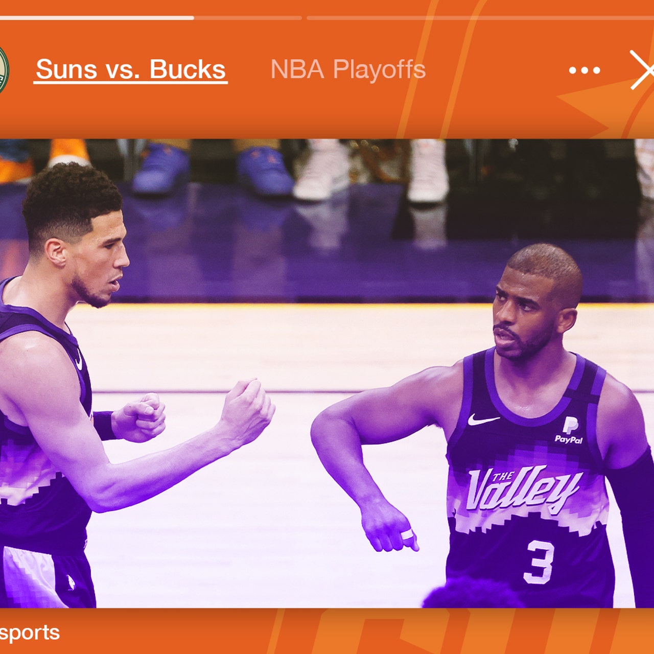 The Suns 3 Point Shooting Burns The Bucks In Game 2 Of The Finals Fox Sports