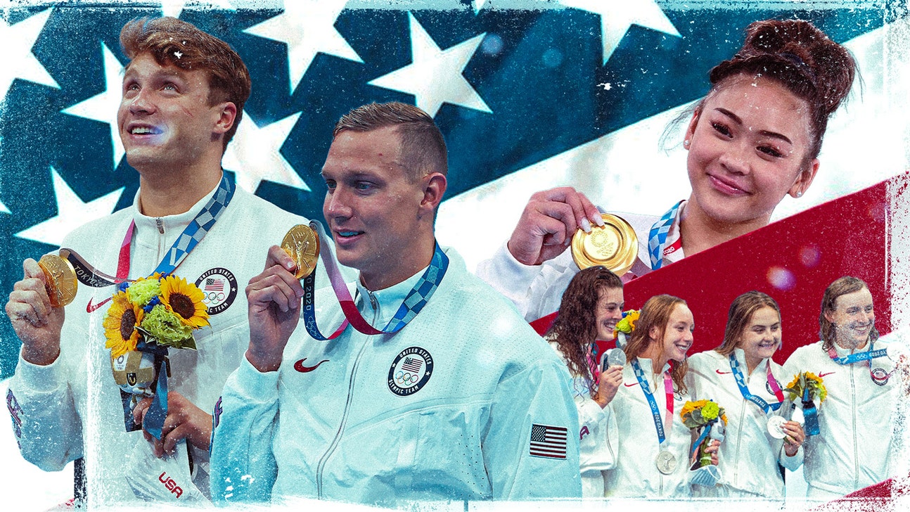 Suni Lee wins individual gold; U.S. hauls in five swimming medals on Day 6 of Olympics