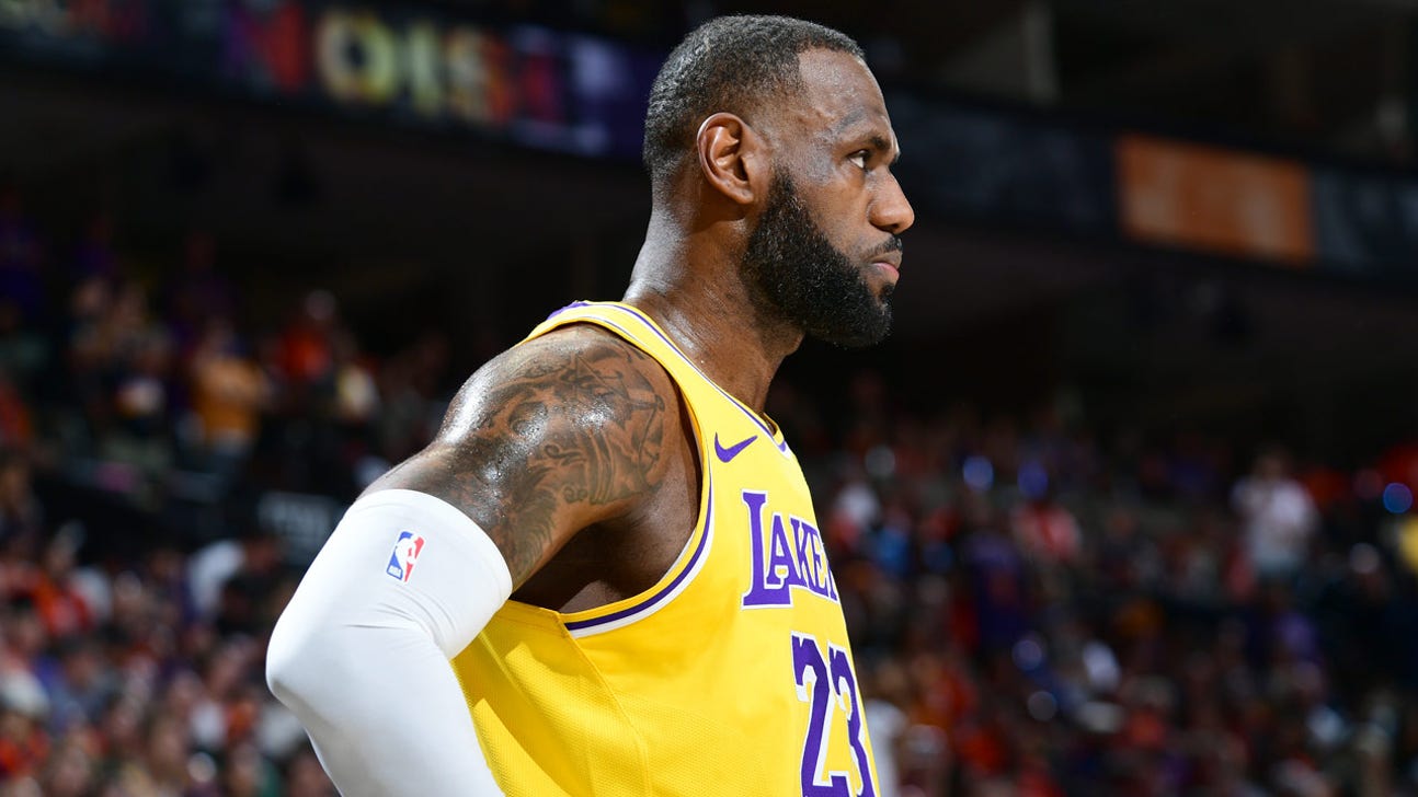 LeBron James flexes coaching chops with son: 'Get open, and get a bucket!'