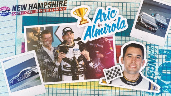 Aric Almirola slides into playoff field with upset win at New Hampshire