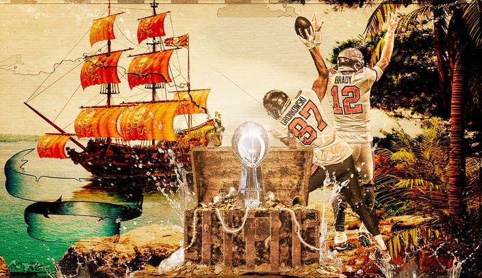 Tampa Bay Buccaneers: Mike Evans 2021 Super Bowl Lv Mural