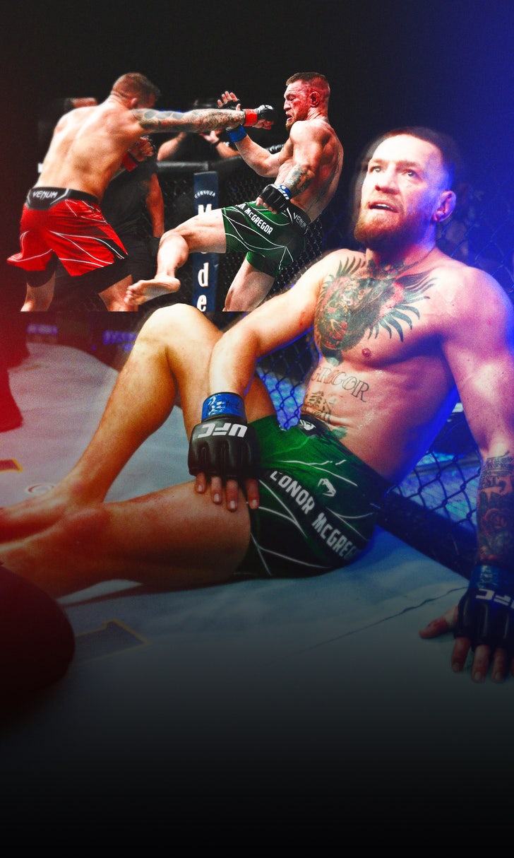 Social media reacts after Conor McGregor suffers leg injury in loss to Dustin Poirier