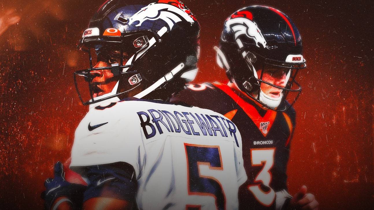 Teddy Bridgewater wins duel with Drew Lock to earn Denver Broncos' starting QB job