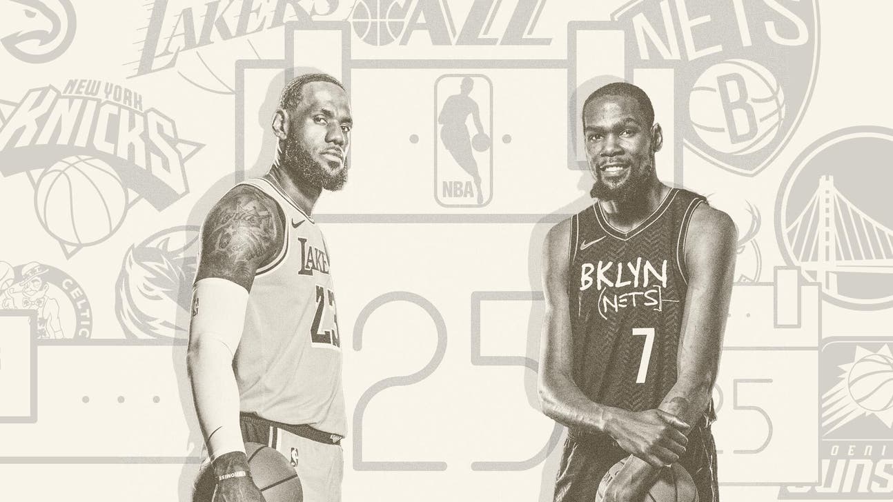 Lakers vs. Nets on Christmas Day highlights NBA's national TV schedule