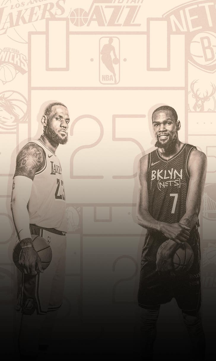 Lakers vs. Nets on Christmas Day highlights NBA's national TV schedule