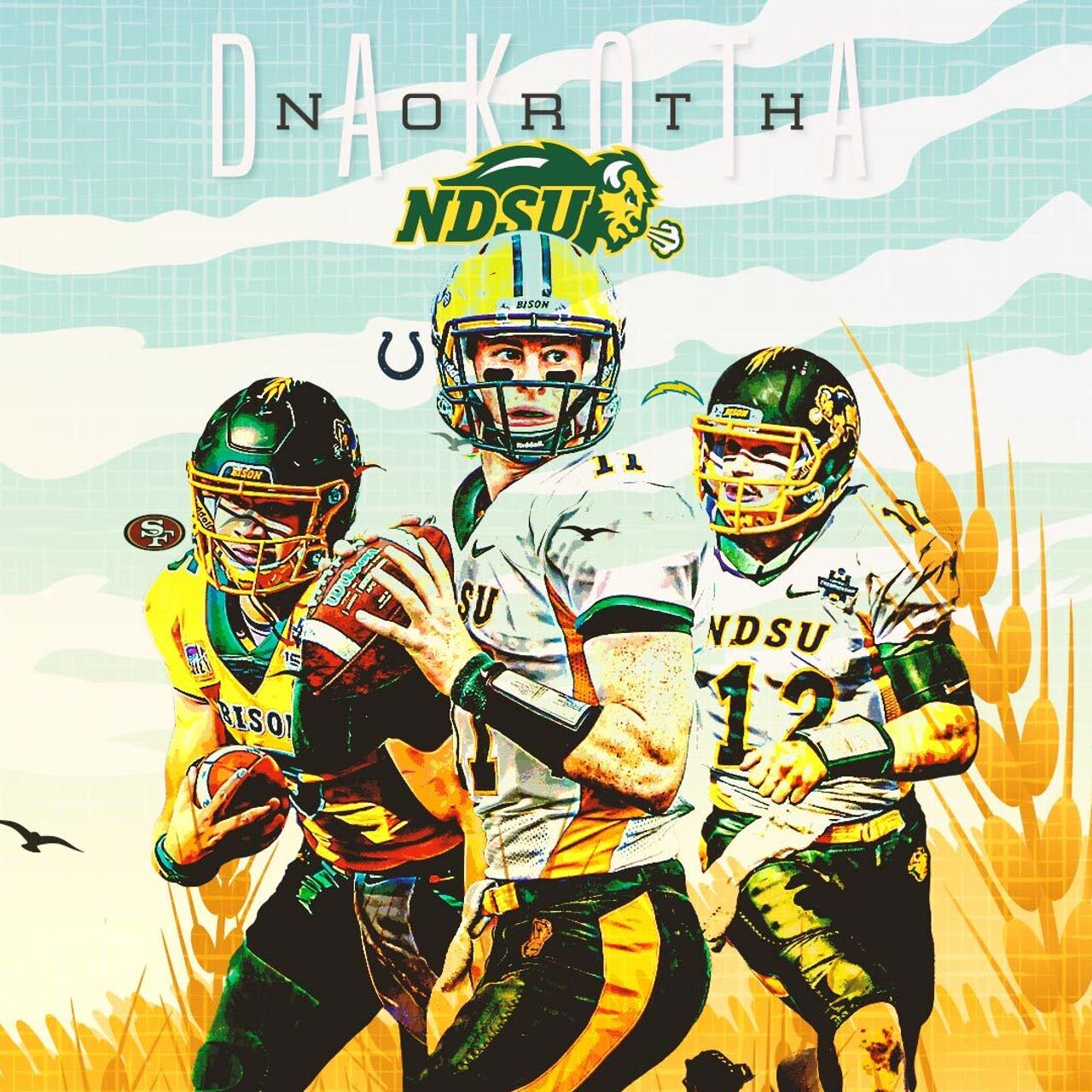 Bison Football to Wear New Green Home Jersey in 2014 - NDSU