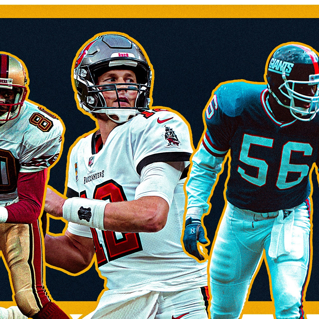 Brady, Rice or LT? Skip and Shannon debate the football GOAT | FOX Sports