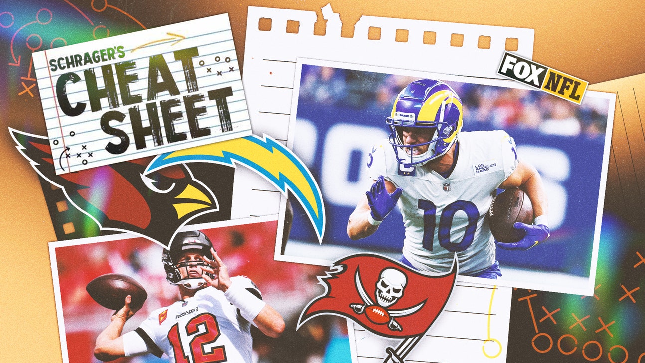 Peter Schrager's Cheat Sheet: Is the Rams' Cooper Kupp the NFL's best WR?