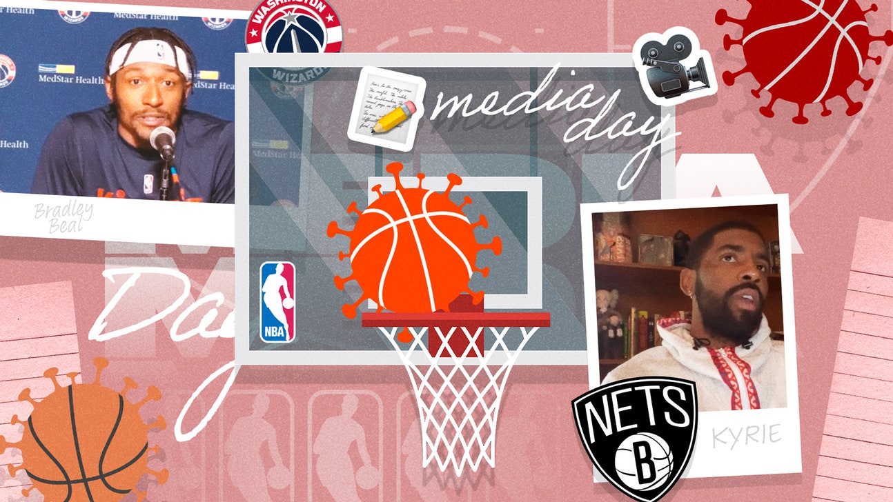 Kyrie Irving, Bradley Beal tackle topic of COVID-19 vaccines as NBA camps begin