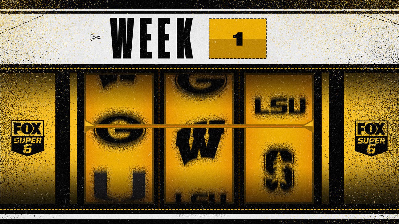 College football Week 1: Win $25,000 free with Super 6