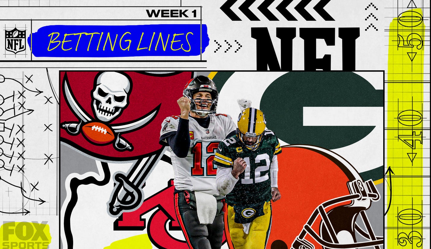 NFL Week 1 betting odds: Point spreads, money lines, over/unders