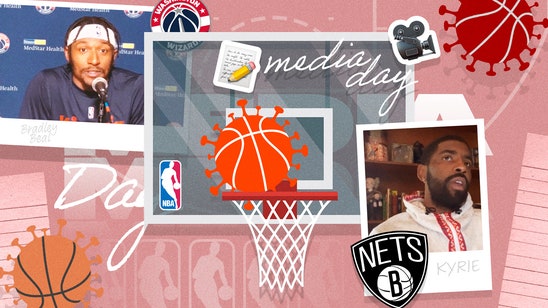 Kyrie Irving, Bradley Beal tackle topic of COVID-19 vaccines as NBA camps begin