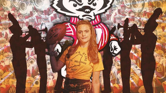 Wisconsin marching band, stars of the fifth quarter, back on the field once more
