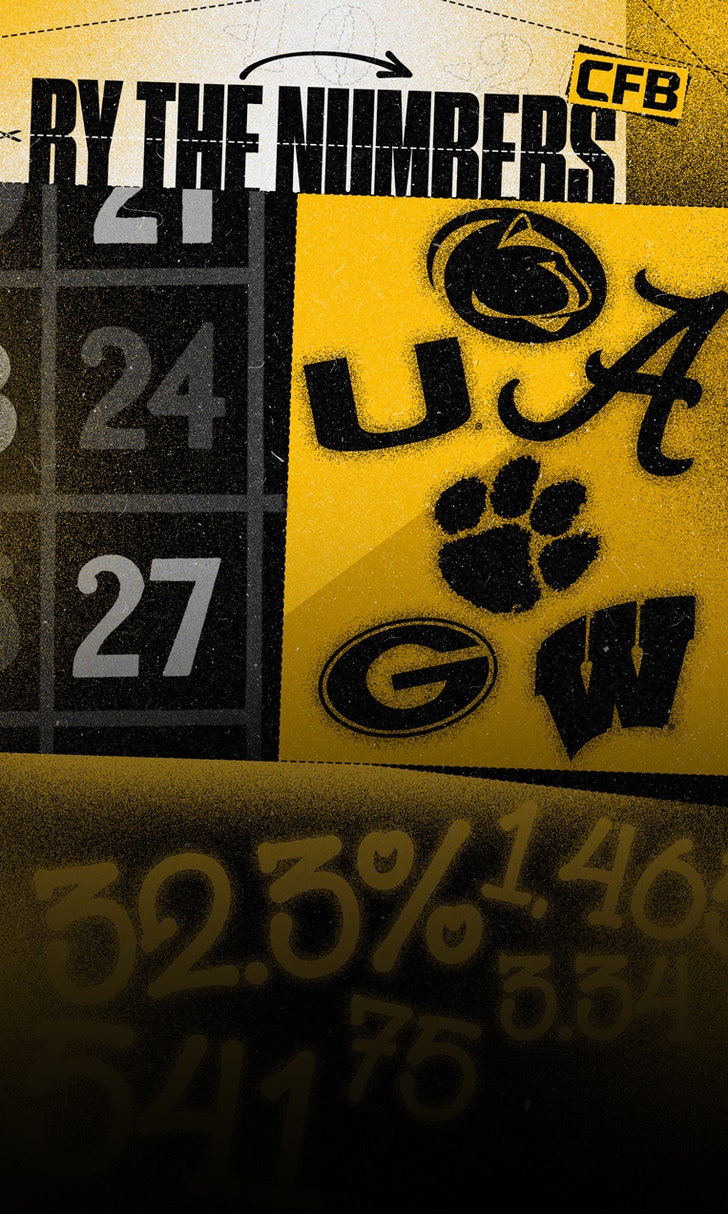 Alabama, Oklahoma, Clemson, more: College football Week 1 by the numbers