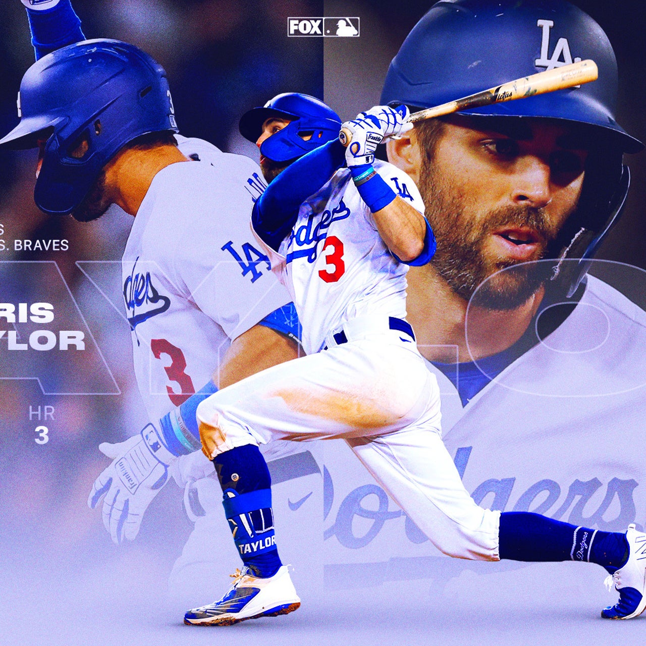 Chris Taylor, Dodgers rise to the occasion, blast Braves in Game 5