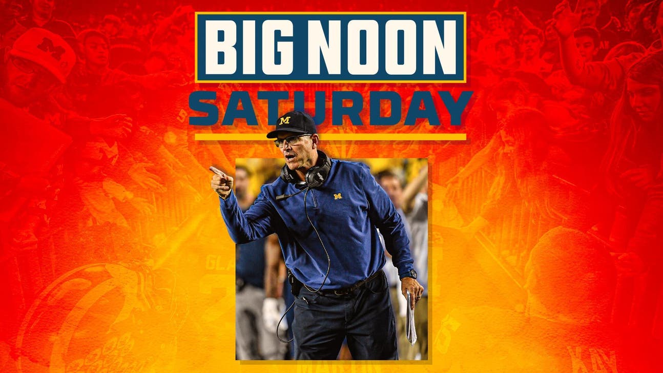 Jim Harbaugh talks Michigan Wolverines' resurgence with Charles Woodson at 'Big Noon Kickoff'