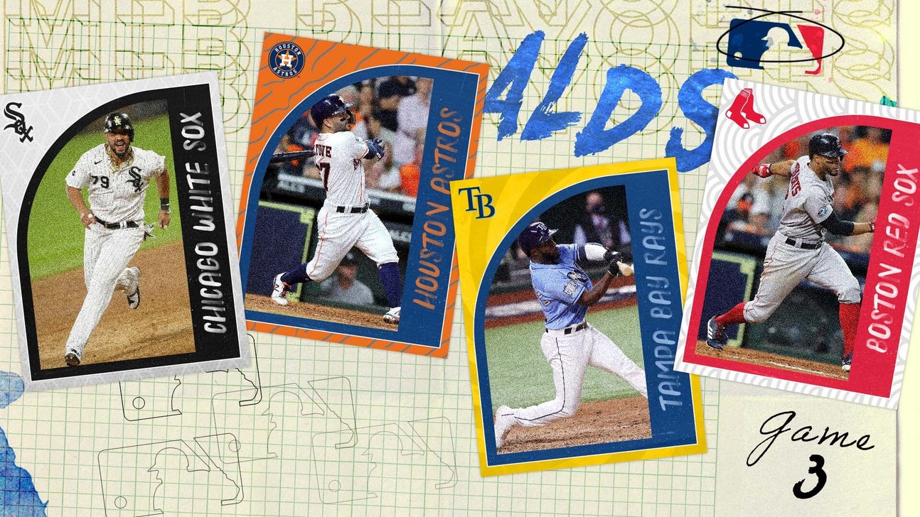 MLB Playoffs Top Plays: Red Sox stun Rays; White Sox avoid sweep by Astros