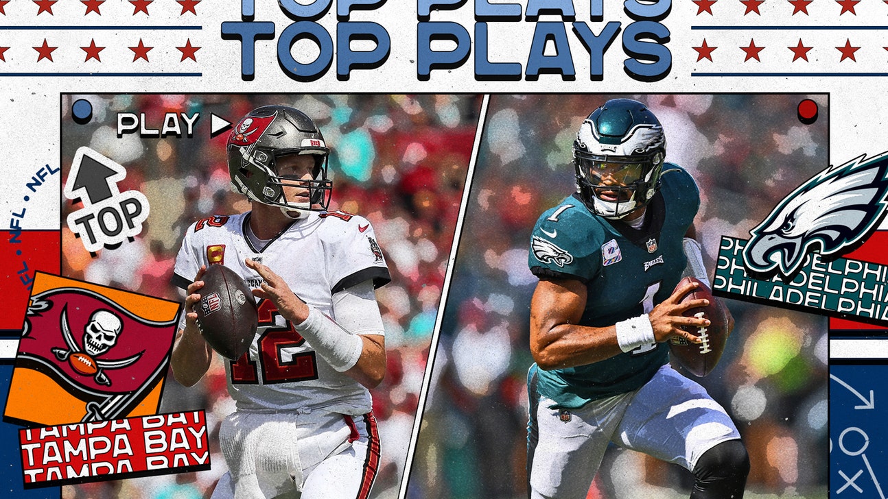 Thursday Night Football Top Plays: Buccaneers, Brady defeat Eagles on Thursday night