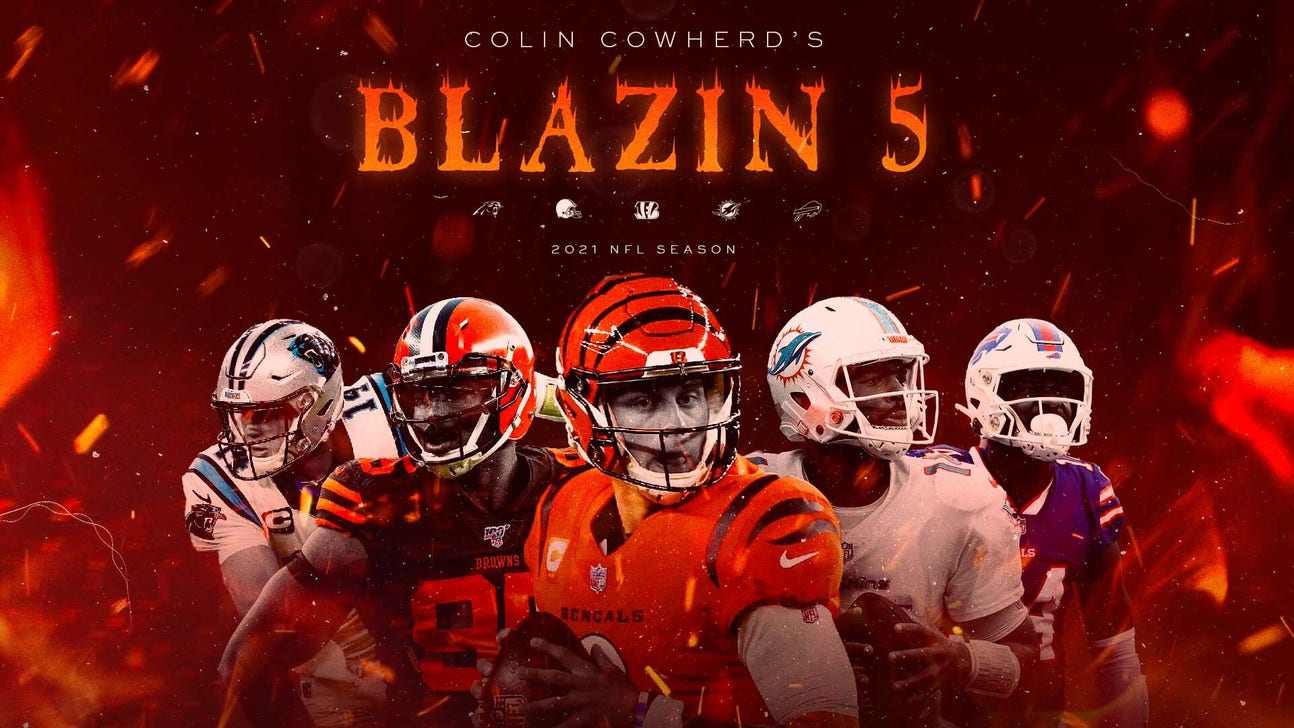 Colin Cowherd's Blazin' 5 Week 5 picks, including Bengals, Dolphins, Bills