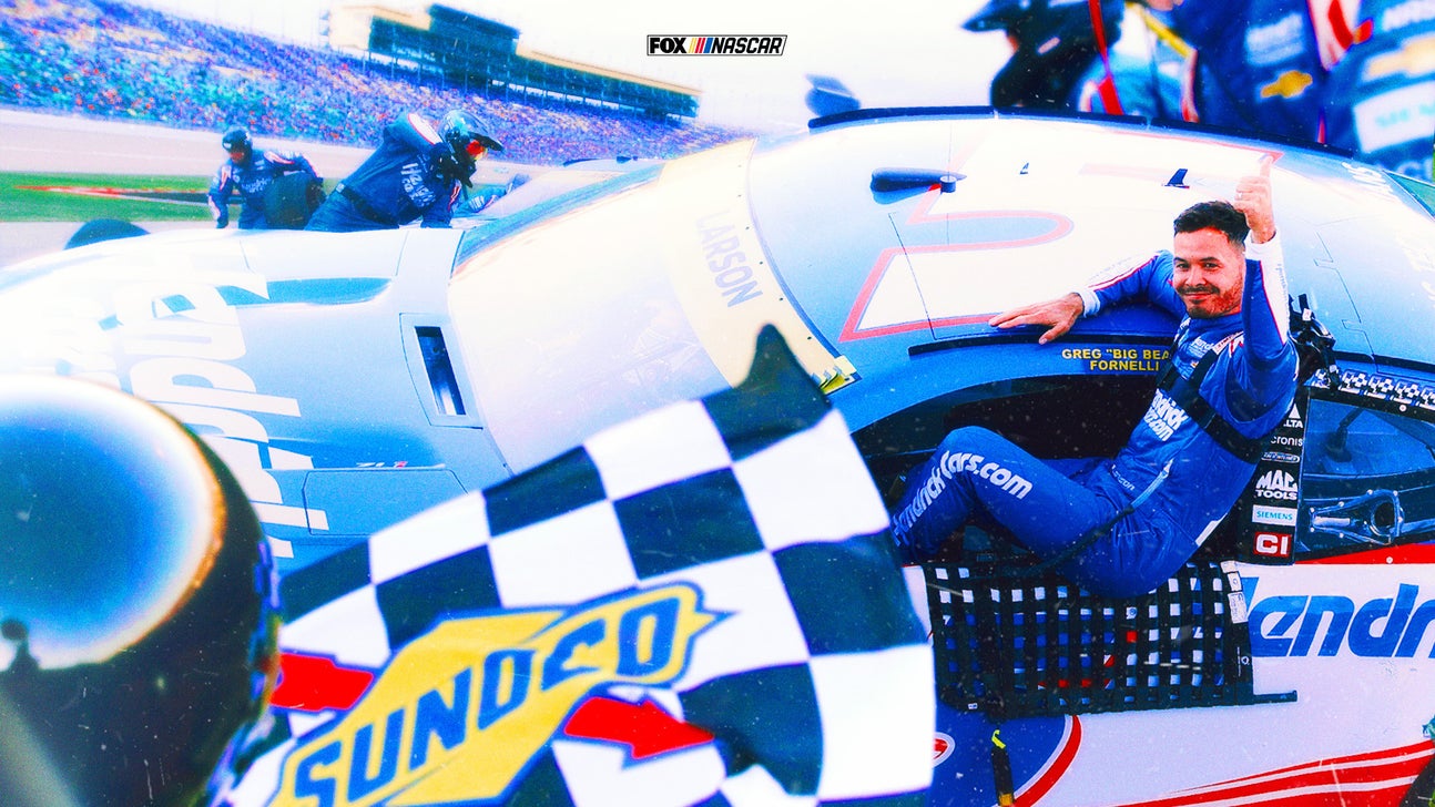 Kyle Larson's victory at Kansas a special moment for Hendrick Motorsports