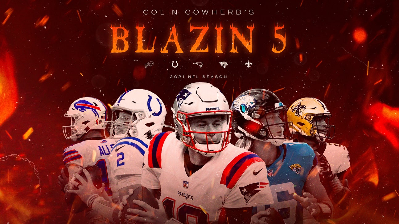 Colin Cowherd's Blazin' 5 NFL picks for Week 8, including Bills, Patriots, Jaguars