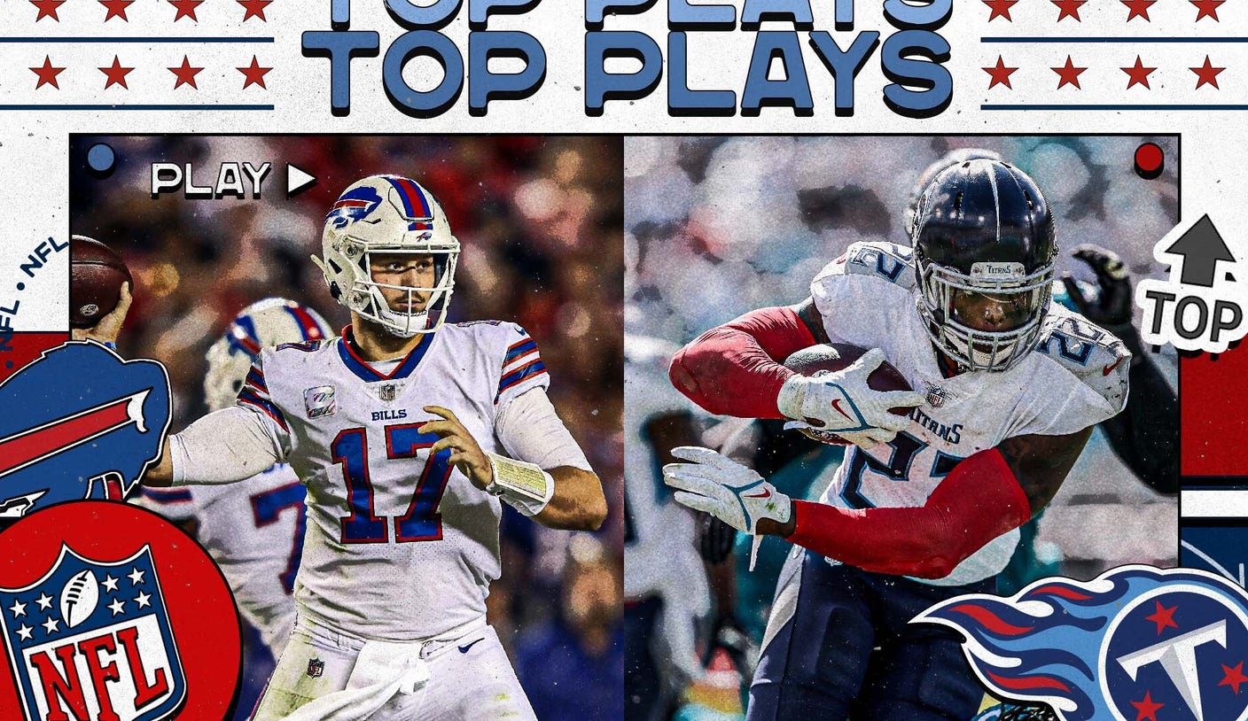 Monday Night Football top plays: Henry, Titans top Bills in wild