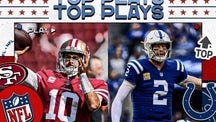 NEXT Trending Image: NFL Week 7 top plays: Colts-49ers, Cardinals-Texans, Bears-Buccaneers, more