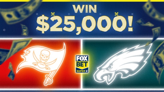 Tampa Bay Buccaneers vs. Philadelphia Eagles: Win $25,000 for free with FOX Super 6