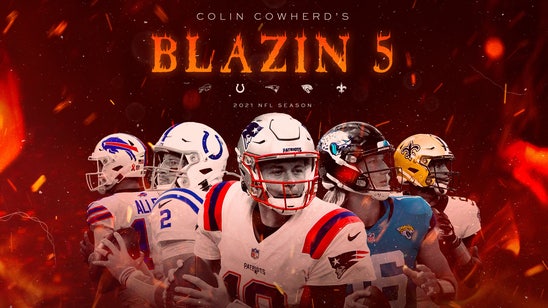 Colin Cowherd's Blazin' 5 NFL picks for Week 8, including Bills, Patriots, Jaguars