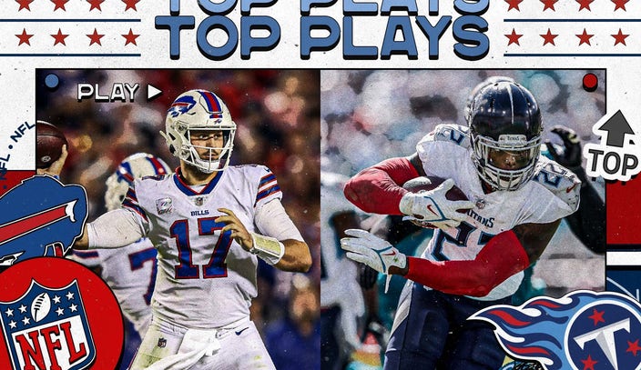 Monday Night Football top plays: Henry, Titans top Bills in wild AFC clash