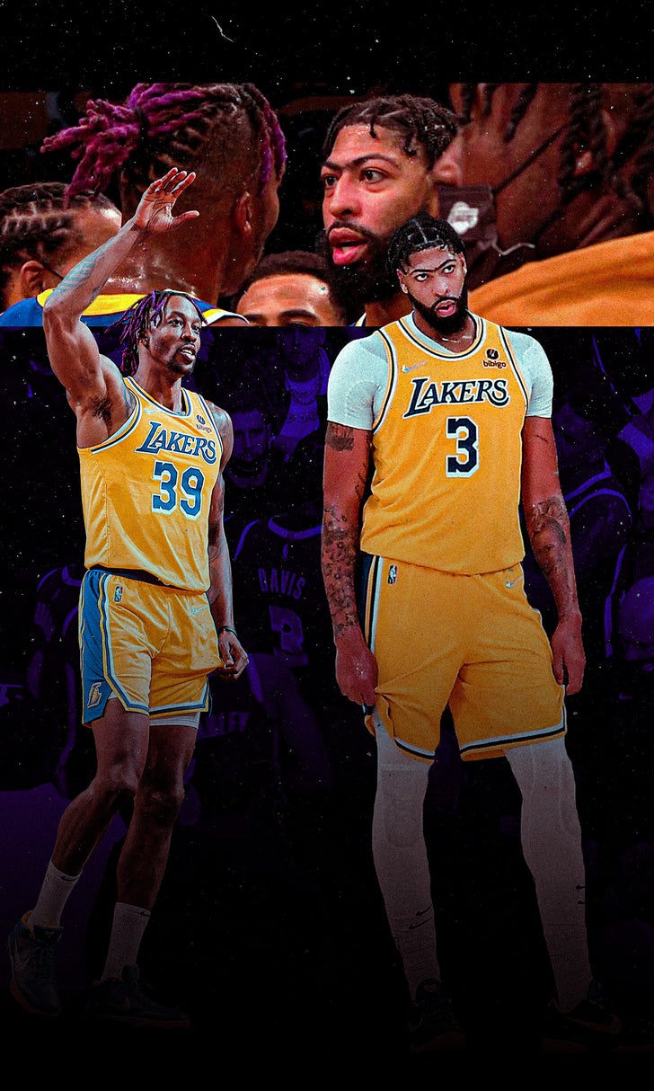 Lakers' Anthony Davis, Dwight Howard insist on-court scuffle was no big deal