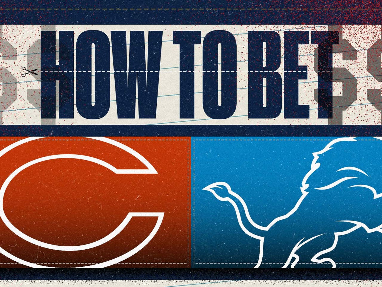 NFL odds: How to bet Bears vs. Lions, point spread, more