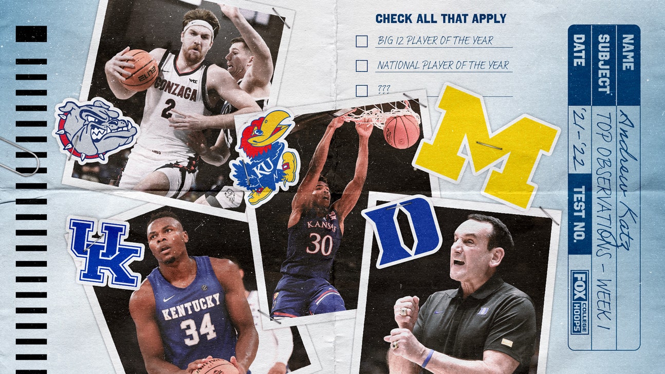 College basketball: Andy Katz's observations from Week 1 of the season