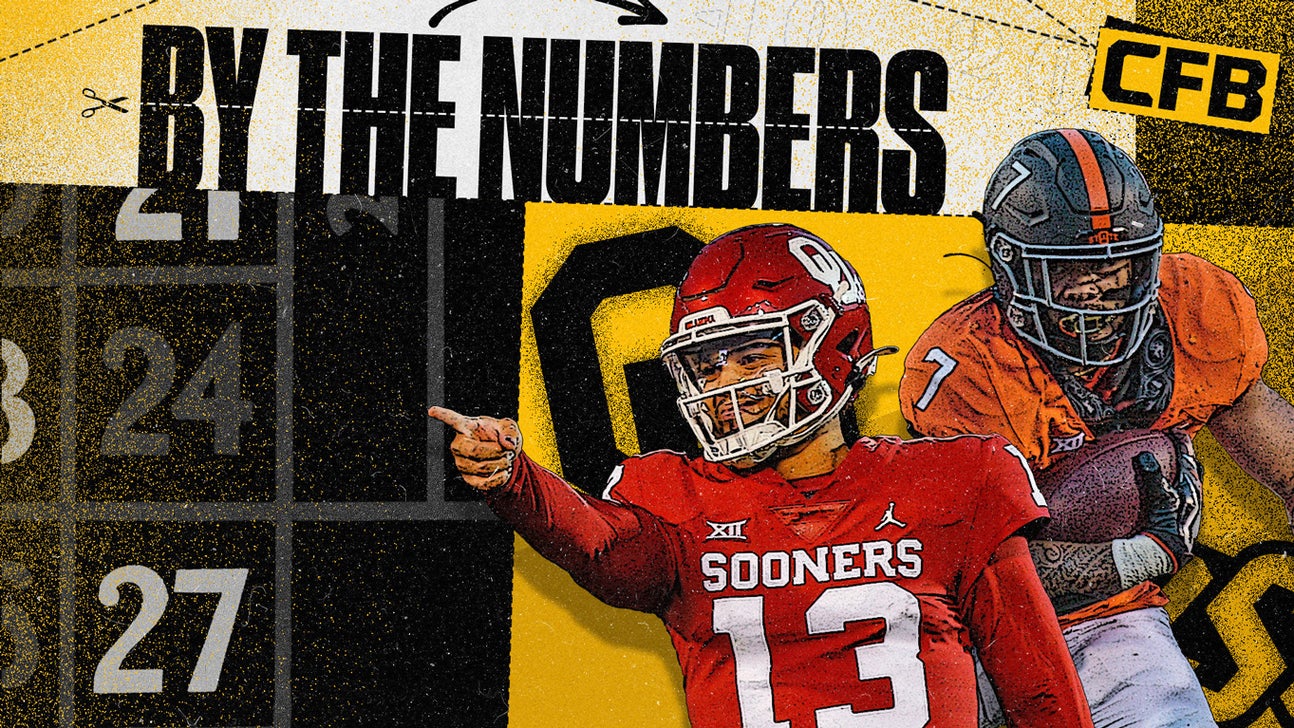 By The Numbers: Oklahoma-Oklahoma State, Alabama-Auburn highlight Week 13 matchups