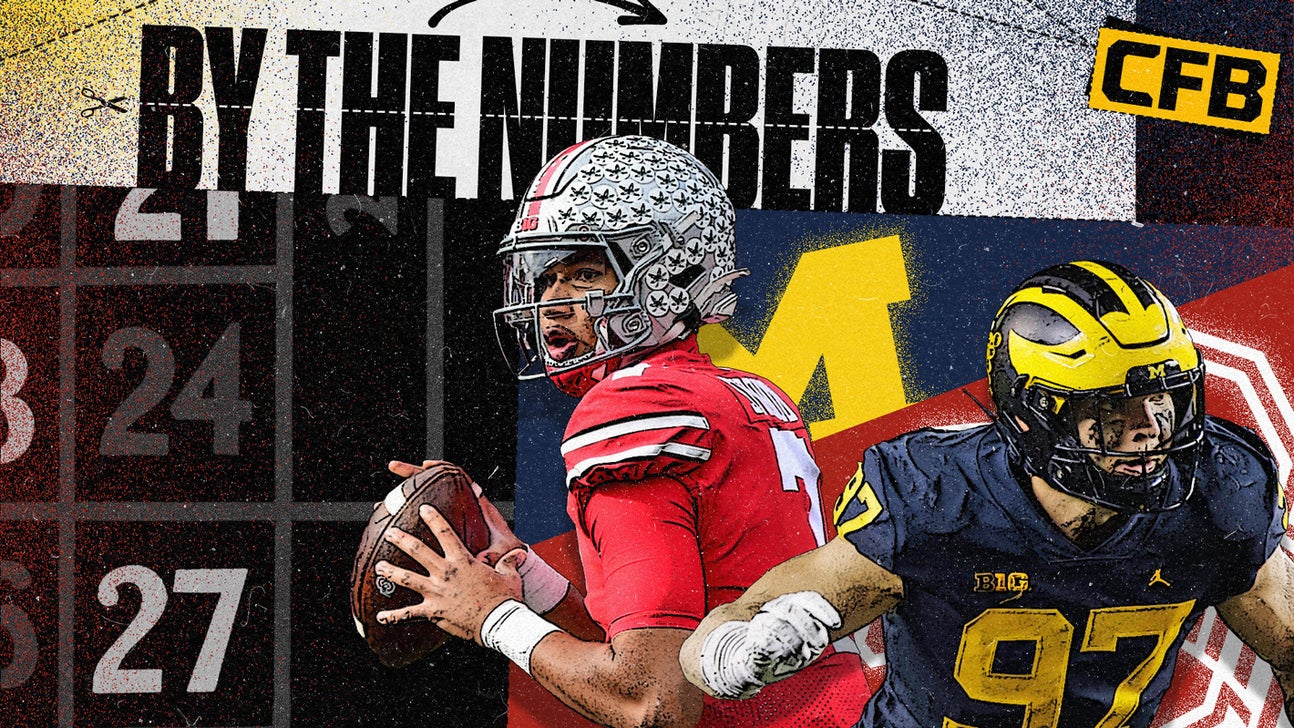 By The Numbers: Ohio State-Michigan kicks off Week 13 on 'Big Noon Kickoff'
