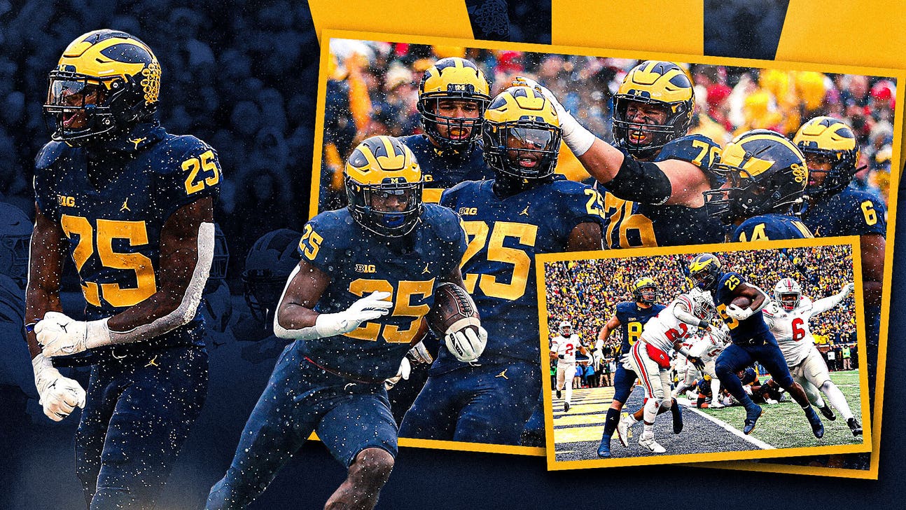 Haskins, Wolverines run roughshod over Ohio State, giving Harbaugh first win in rivalry