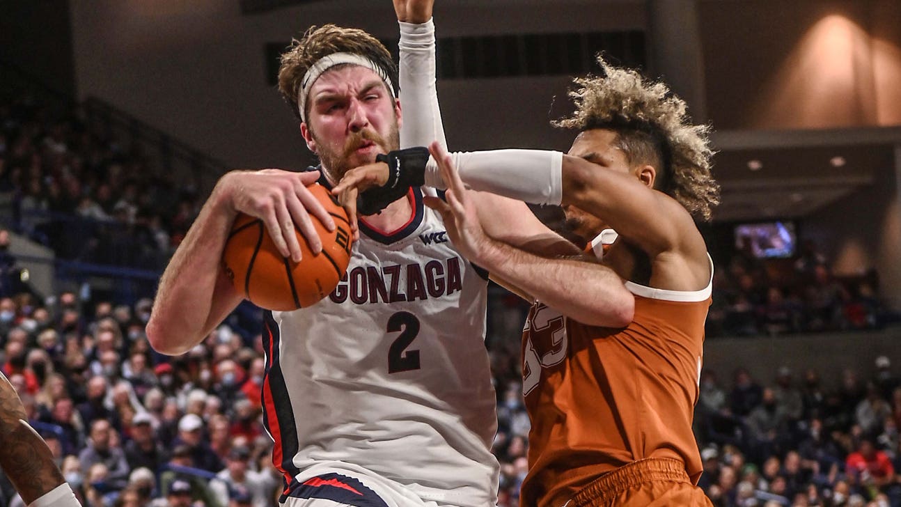 No. 1 Gonzaga puts finishing touch on a rough day for Texas athletics